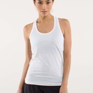 Lululemon Swiftly Tech White Tank Top